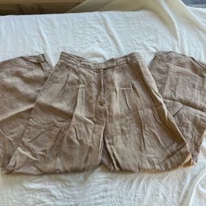 Free people linen Lyla trousers